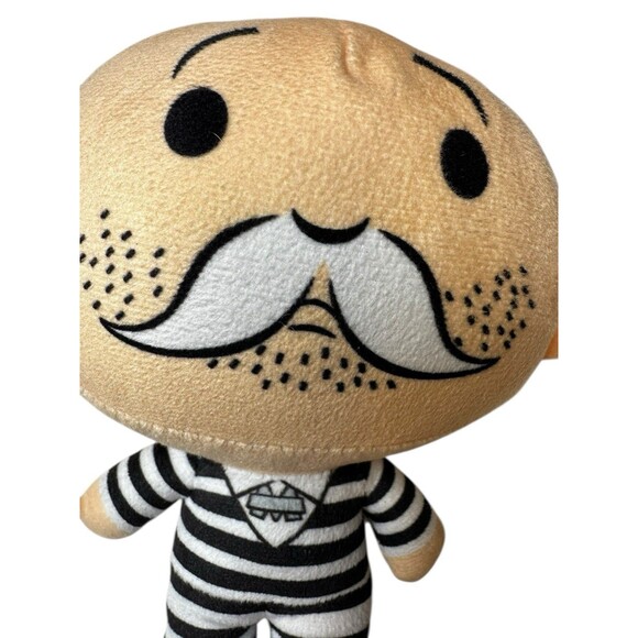 Monopoly Plush Mr. Monopoly Plush Hasbro Gaming Toy Get Out Of Jail Free 7" NWT - Picture 5 of 7